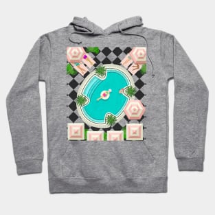 Black and Pink Pool Hoodie